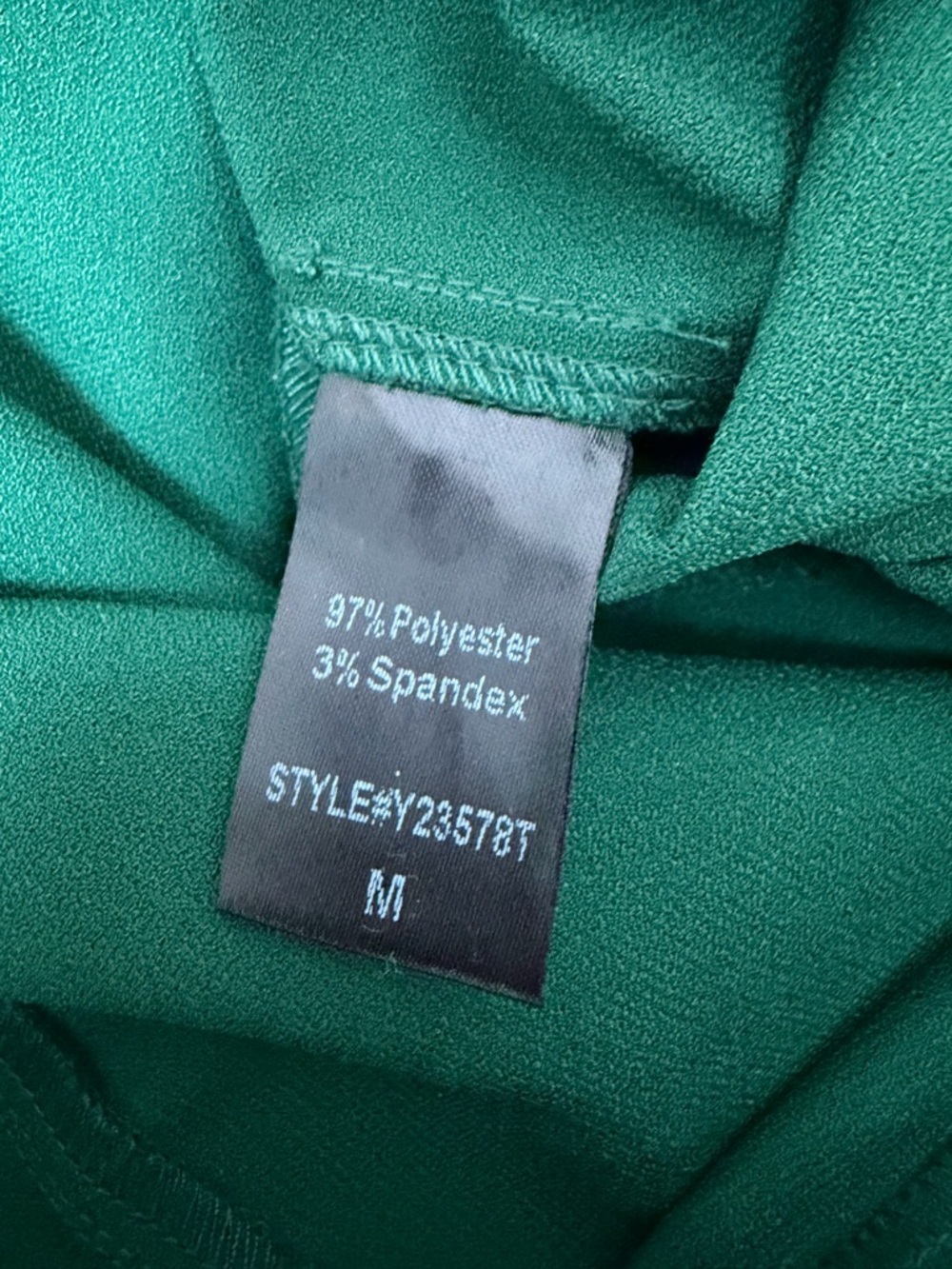 Tuckernuck Callahan Shirt Dress Collared Button Front Emerald Green Size Medium - Picture 7 of 9